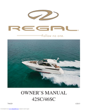 Regal 42SC Owner's Manual