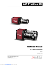 Allied AVT Prosilica GE Technical Manual