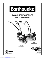EarthQuake WE43E Operator's Manual