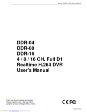 Okina USA DDR-04 User Manual