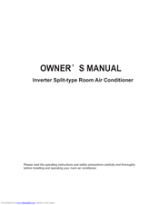 Midea msh-09hrdn1qd0 Owner's Manual