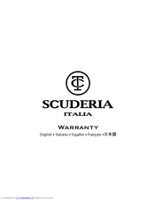 CT Scuderia User Manual