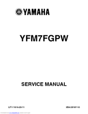 Yamaha GRIZZLY 700 FI YFM7FGPW Service Manual
