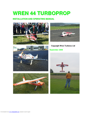 Wren Turbines 44 TurboProp Installation And Operating Manual