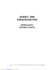 Cropico 3000 series Operating Instructions Manual