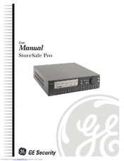 GE StoreSafe Pro User Manual