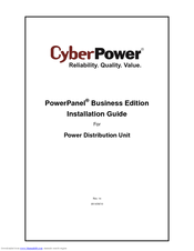 Cyberpower PowerPanel Installation Manual