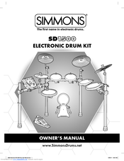 Simmons SD1500 Owner's Manual