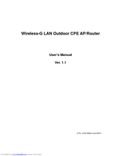 Repotec WA 2614 User Manual