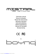 Boynq Mistral Instruction Manual