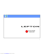 Oxygen LEPTON User Manual