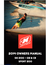 Nautiques 2014 SKI 200-OB Owner's Manual