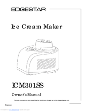 EdgeStar ICM301SS Owner's Manual