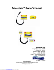 Autotether Wireless Lanyard Standard System Owner's Manual