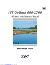 IVT Optima 1400 Installation Manual