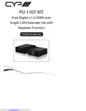 CYP PU-1107-KIT Operation Manual