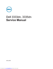 Dell 3333dn Service Manual