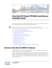 Cisco 4G-LTE-ANTM-O-3 Installation Manual