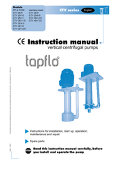 TapFlo CTV 40-13.5 Instruction Manual