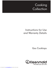 Kleenmaid CH611XFF Instructions For Use Manual