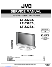 JVC LT-Z32S2/A Service Manual