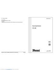 Ferm FCS-180 User Manual