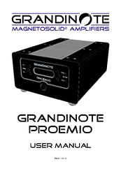 Grandinote Magnetosolid Proemio User Manual