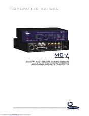 Mutec MC-4 Operating Manual