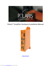 Precision MicroDynamics Polaris Installation Manual