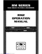 Galaxy Audio RM-CDMV Operation Manual