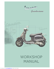 Vespa GT 200 Workshop Manual