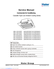 Haier AB182ACNAC Service Manual