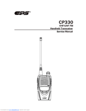 CPS CP330 Service Manual