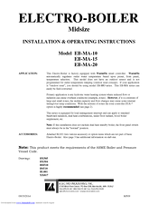 Electro Industries EB-MA-15 User Manual