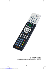 Remotec Z-URC 550EU Operating Instructions Manual