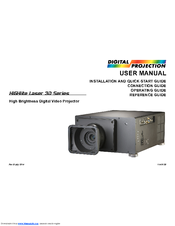 Digital Projection HIGHlite Laser 3D Series User Manual