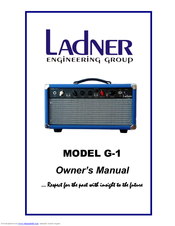 Ladner G-1 Owner's Manual