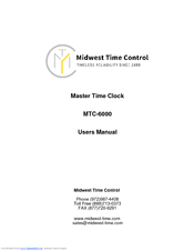 Midwest MTC-6000 User Manual