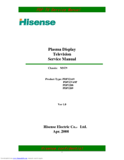 Hisense PDP3209 Service Manual