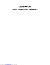Comanche Outfitters Kodiak Series User Manual