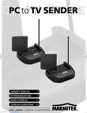 Marmitek PC to TV SENDER Owner's Manual