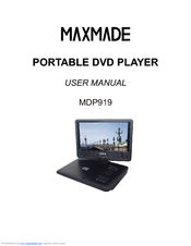 Maxmade MDP919 User Manual