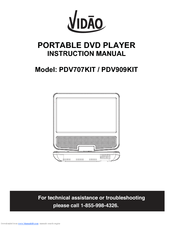 Vidao PDV707KIT Instruction Manual