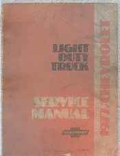 Chevrolet 1977 light duty truck Service Manual