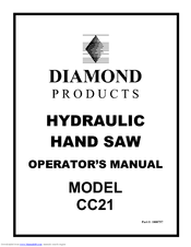 Diamond CC21 Operator's Manual
