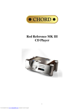 Chord Red Reference MK III User Manual