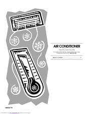 Whirlpool AIR CONDITIONER Use & Care Manual