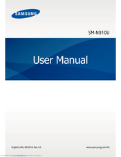 Samsung SM-N910H User Manual