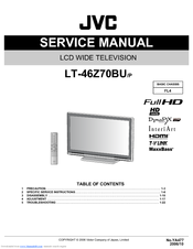 JVC LT-46Z70BU Service Manual