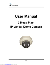 IP Camera 2 Mega Pixel IP Vandal Dome Camera User Manual